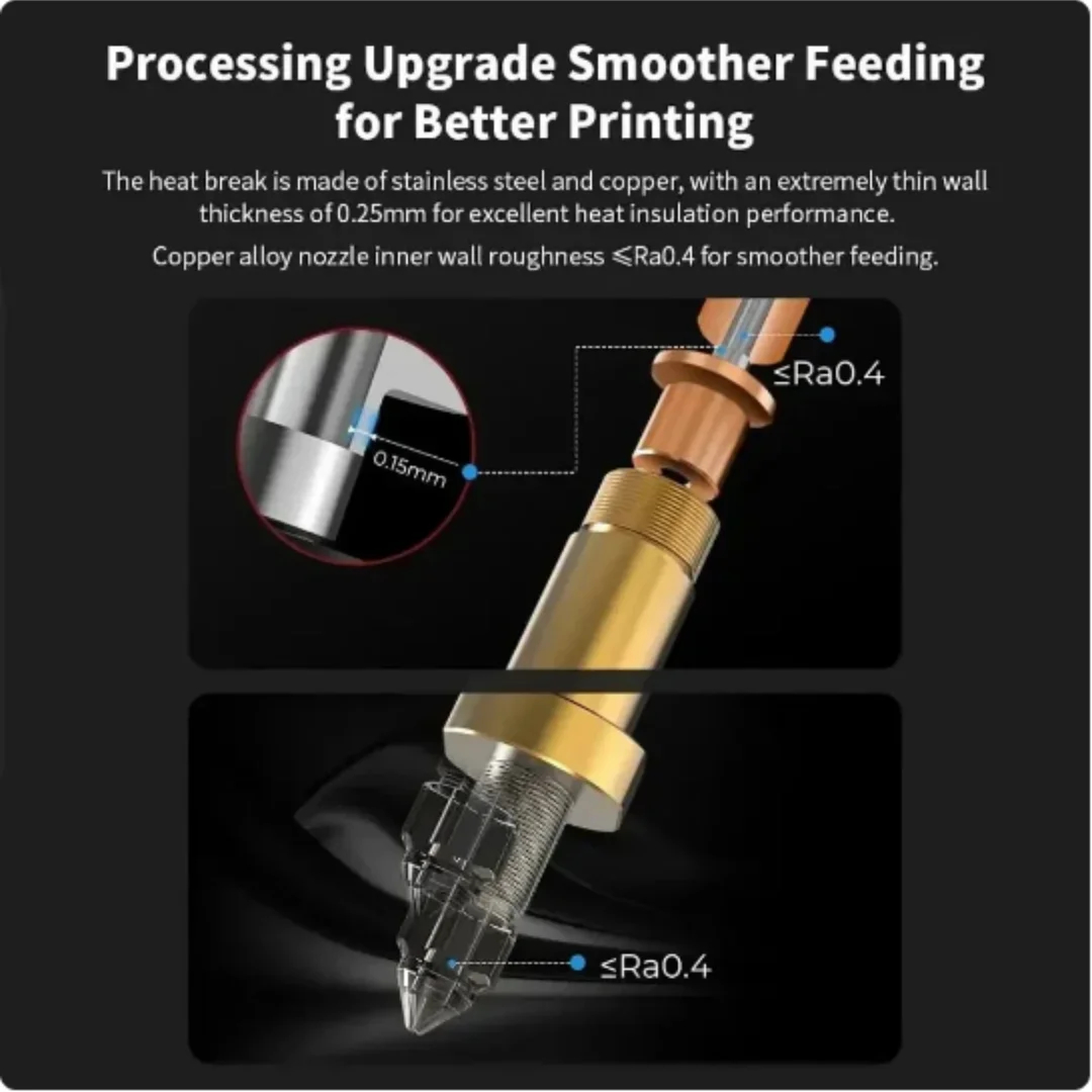 Do zestawu Creality K1 / K1 Ma – High Flow Ceramic Hotend recenzja i cena