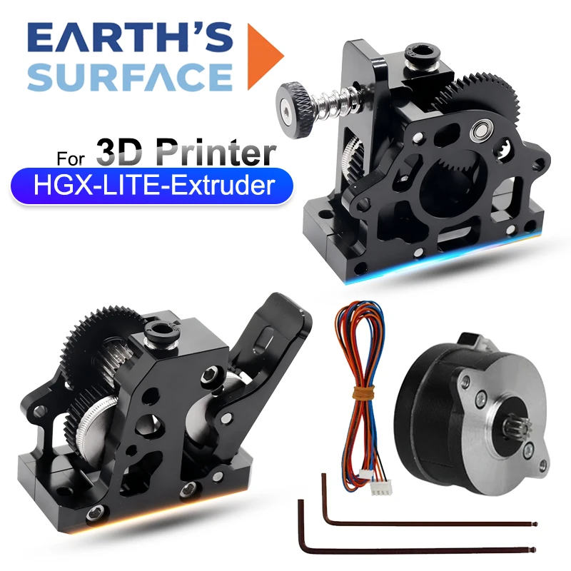 HGX LITE Dwubiegowy ekstruder  – Direct Drive Dual Gear Extruder High Speed recenzja i cena